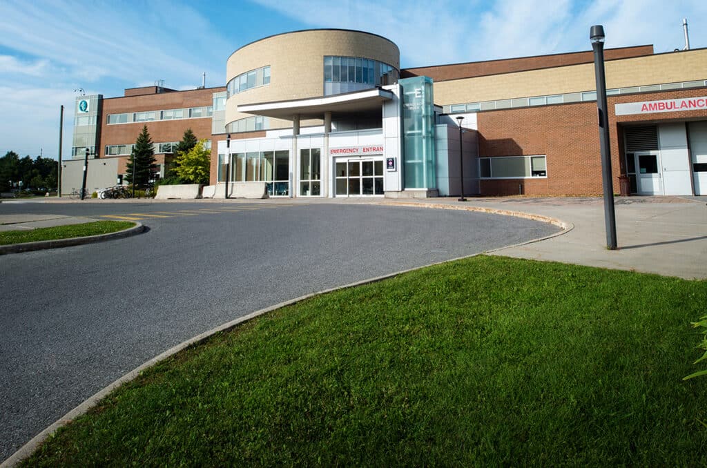 queensway carleton hospital; emergency department & icu addition featured image
